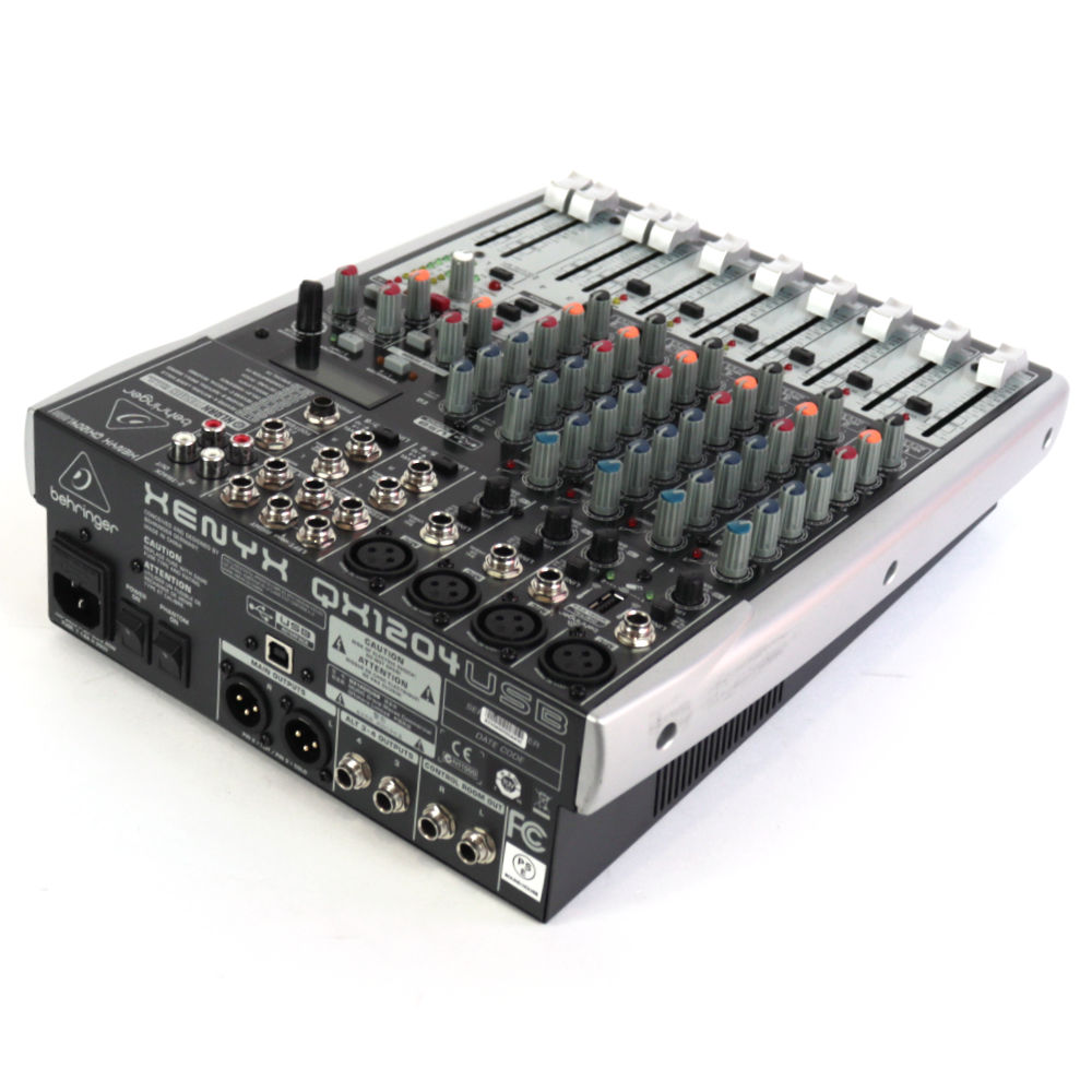 【中古】 PAミキサー USBオーディオインターフェース BEHRINGER QX1204USB XENYX