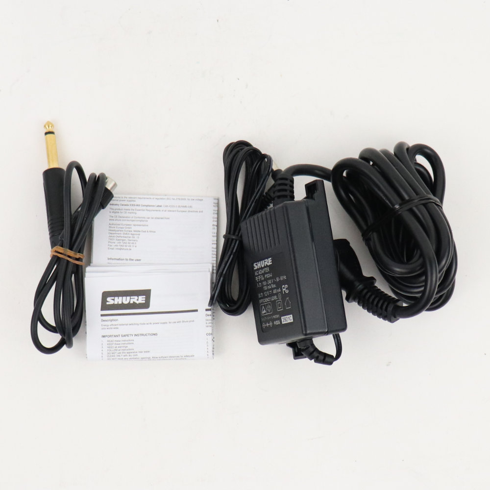 【中古】 ギターワイヤレスシステム SHURE GLXD16J ギター・ベース用ワイヤレスシステム 付属品