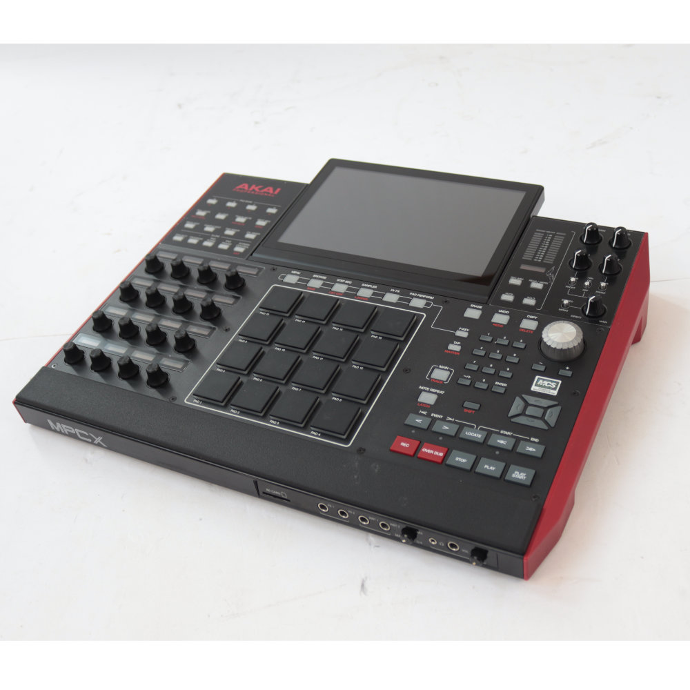 【中古】 スタンドアロンMPC サンプラー AKAI MPC X 全体