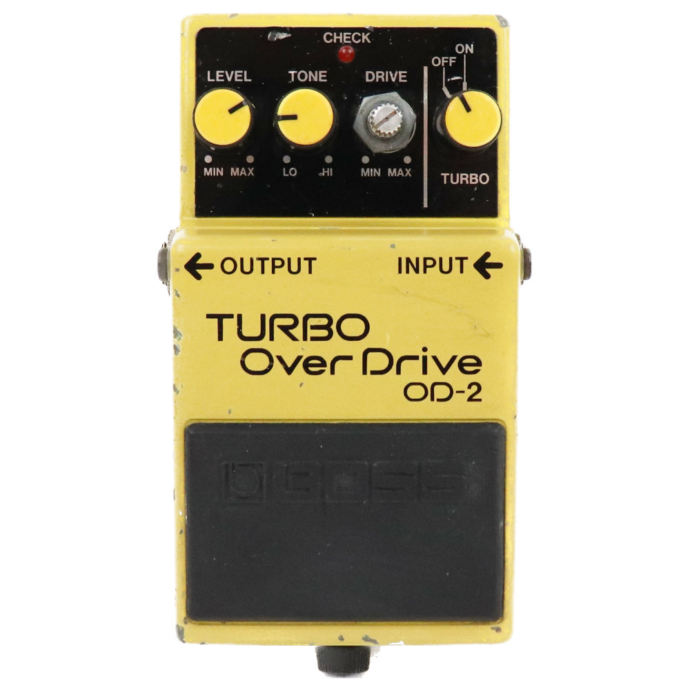 【中古】ターボオーバードライブ エフェクター BOSS OD-2 TURBO OverDrive ボス ギターエフェクター