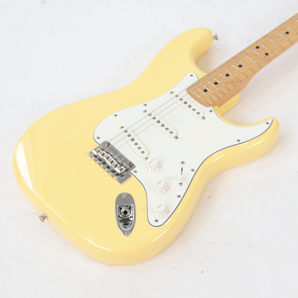 【中古】 Fender フェンダー Player Stratocaster MN Buttercream 2021年製 エレキギター ボディトップ画像