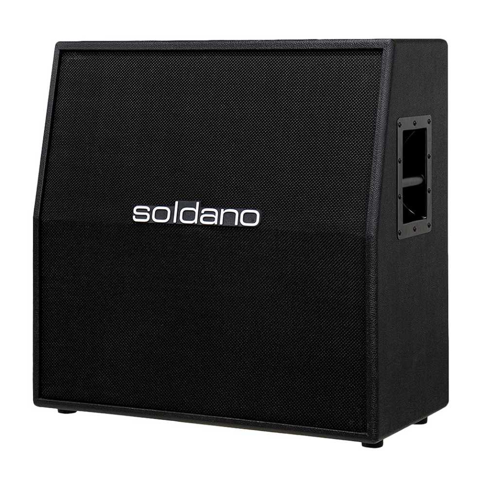 Soldano ソルダーノ 412 SLANT Classic 4×12インチ ギター用スピーカーキャビネット 右斜めアングル画像