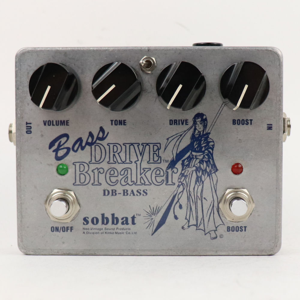 【中古】 sobbat Drive Breaker DB-BASS ベース用オーバードライブ エフェクター 正面