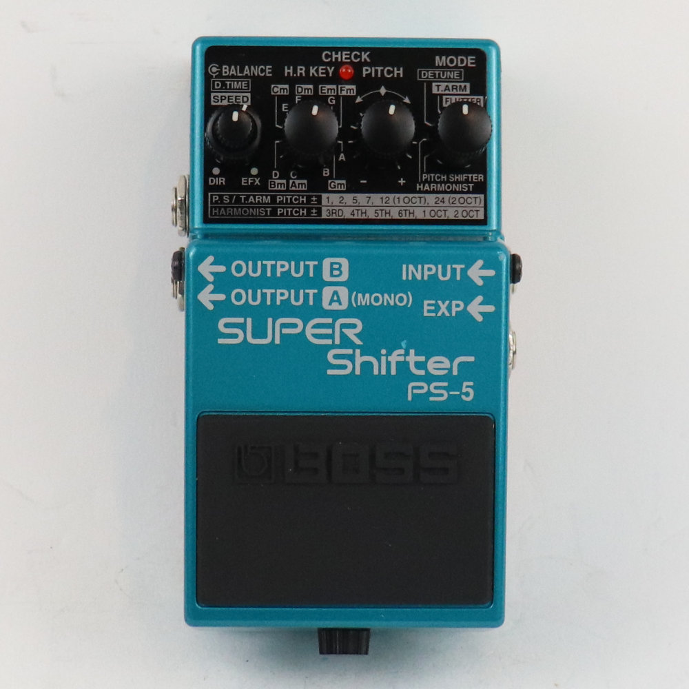 【中古】 ピッチシフター エフェクター BOSS PS-5 SUPER Shifter ギターエフェクター 正面