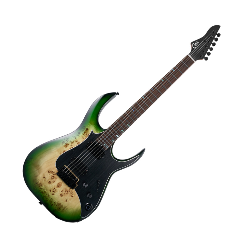 Mooer ムーアー GTRS M810 Green Burst インテリジェントギター エレキギター