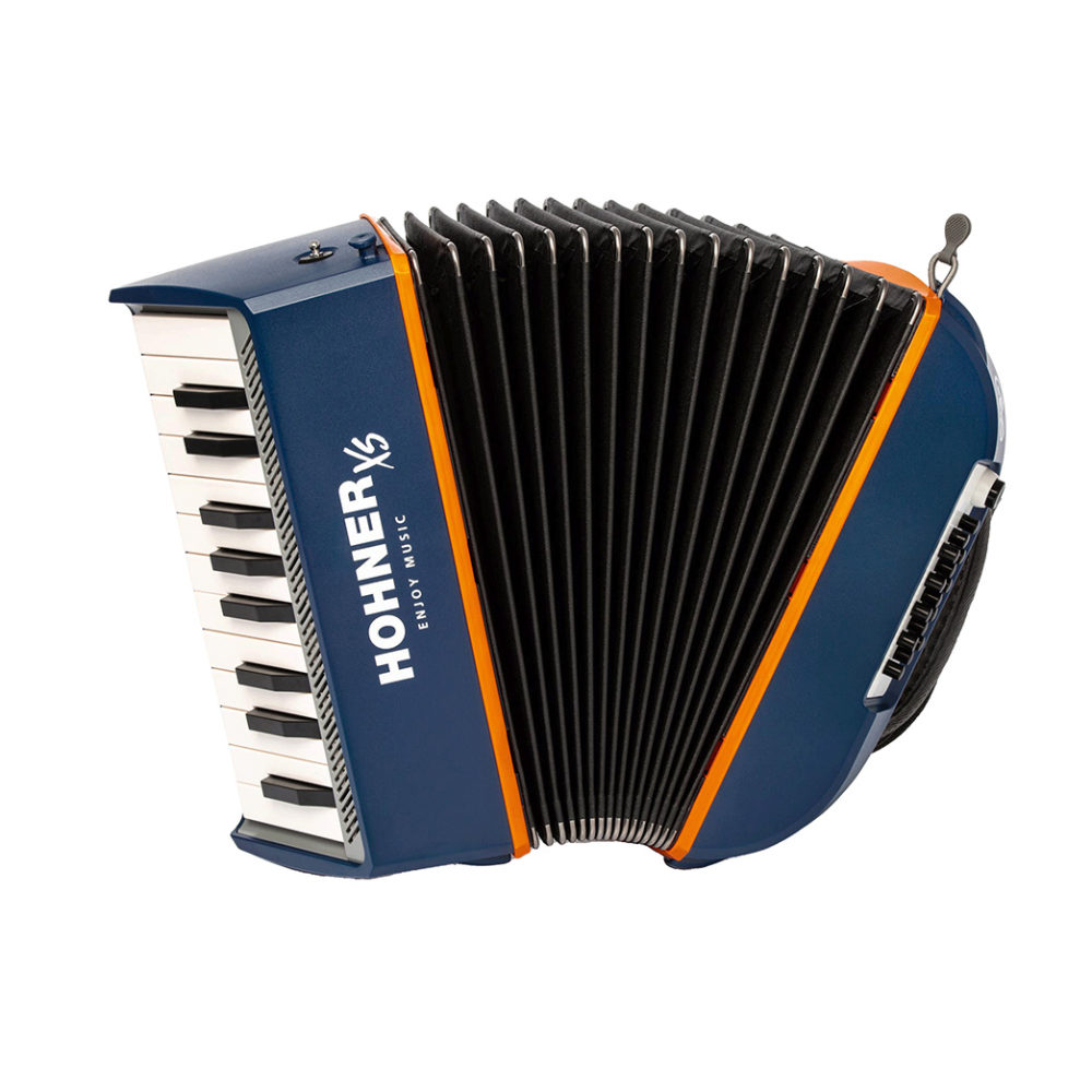 HOHNER ホーナー HOHNER XS Piano Keys Dark Blue/Orange クロマチック ピアノキー アコーディオン