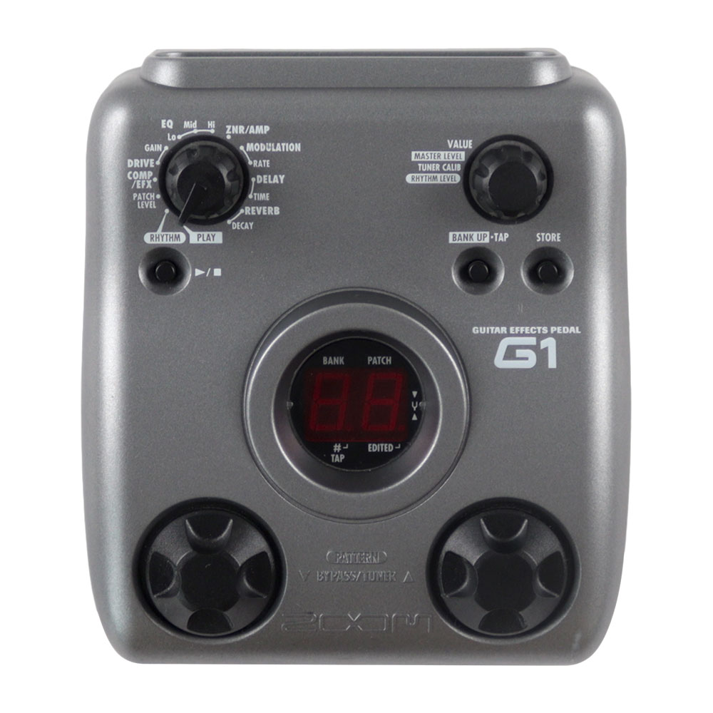 【中古】マルチエフェクター ZOOM G1 Guitar Effects Pedal ギターエフェクター