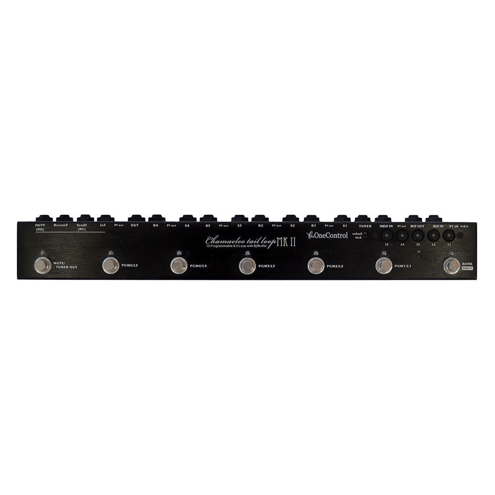 【中古】 One Control Chamaeleo Tail Loop MKII ループスイッチャー 正面