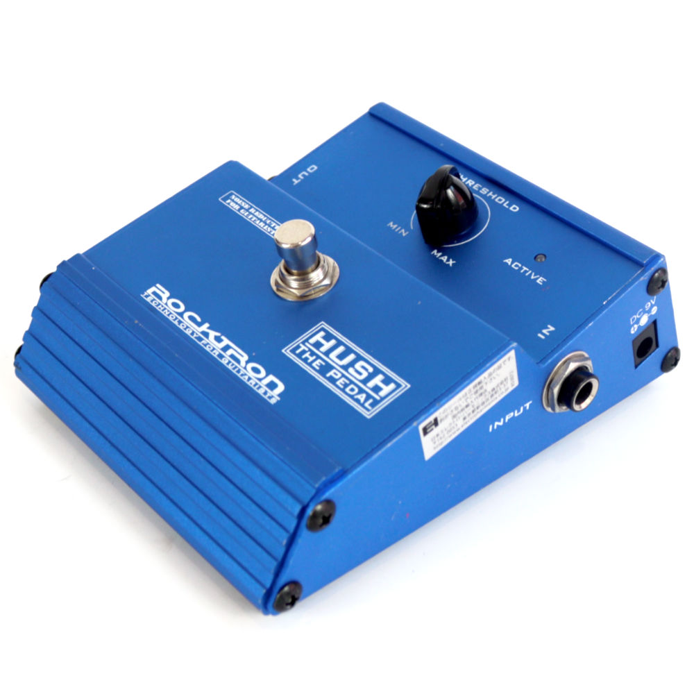 【中古】 ノイズリダクション エフェクター Rocktron HUSH THE PEDAL 右サイド