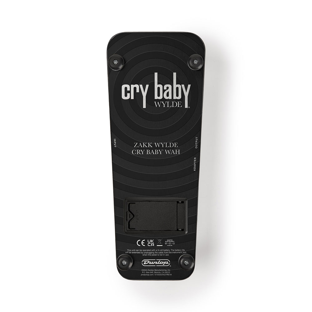 JIM DUNLOP ジムダンロップ WA45 Wylde Audio Cry Baby Wah ワウペダル ギターエフェクター 裏面