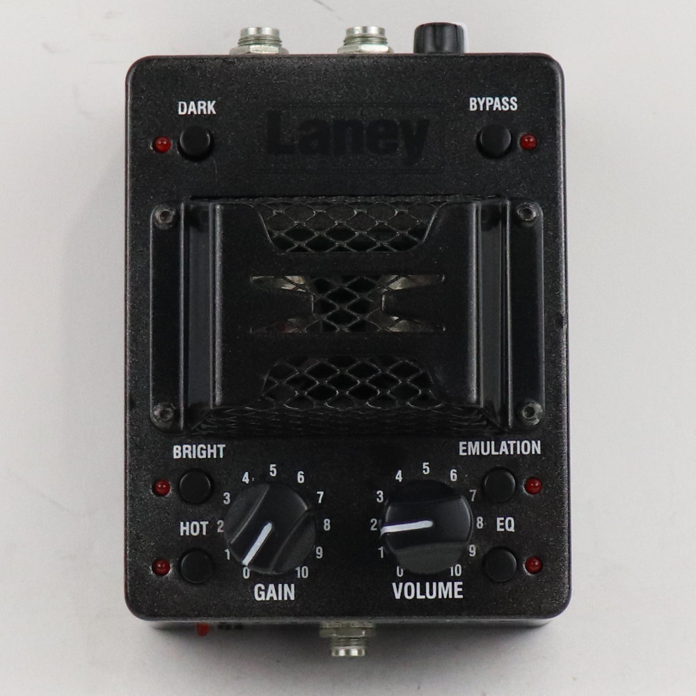 【中古】 ギタープリアンプ レイニー Laney IRT-PULSE 真空管搭載ギター用プリアンプ オーディオインターフェース 正面