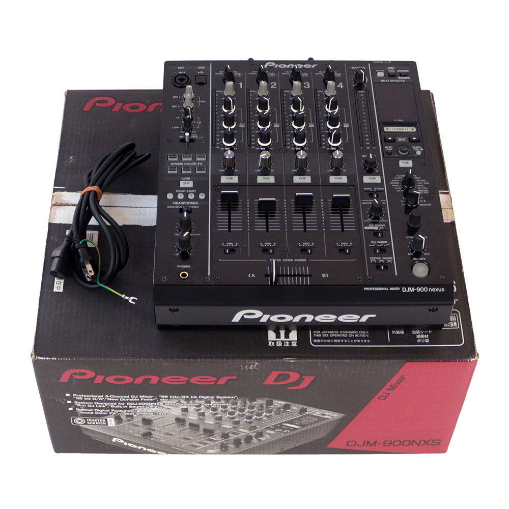 【中古】 DJミキサー パイオニアDJ Pioneer DJ DJM-900NXS 4ch プロフェッショナル DJミキサー