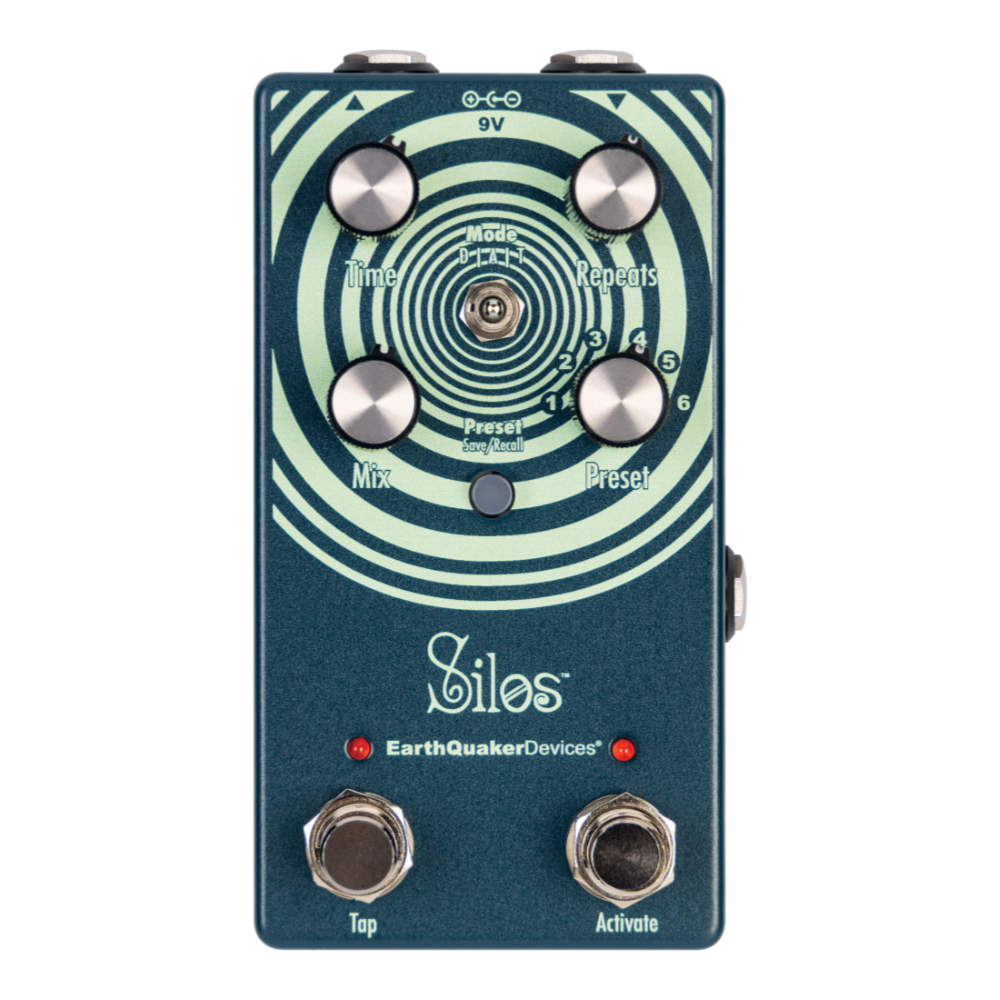 EarthQuaker Devices アースクエイカーデバイセス EQD Silos サイロス マルチジェネレーションディレイ ギターエフェクター