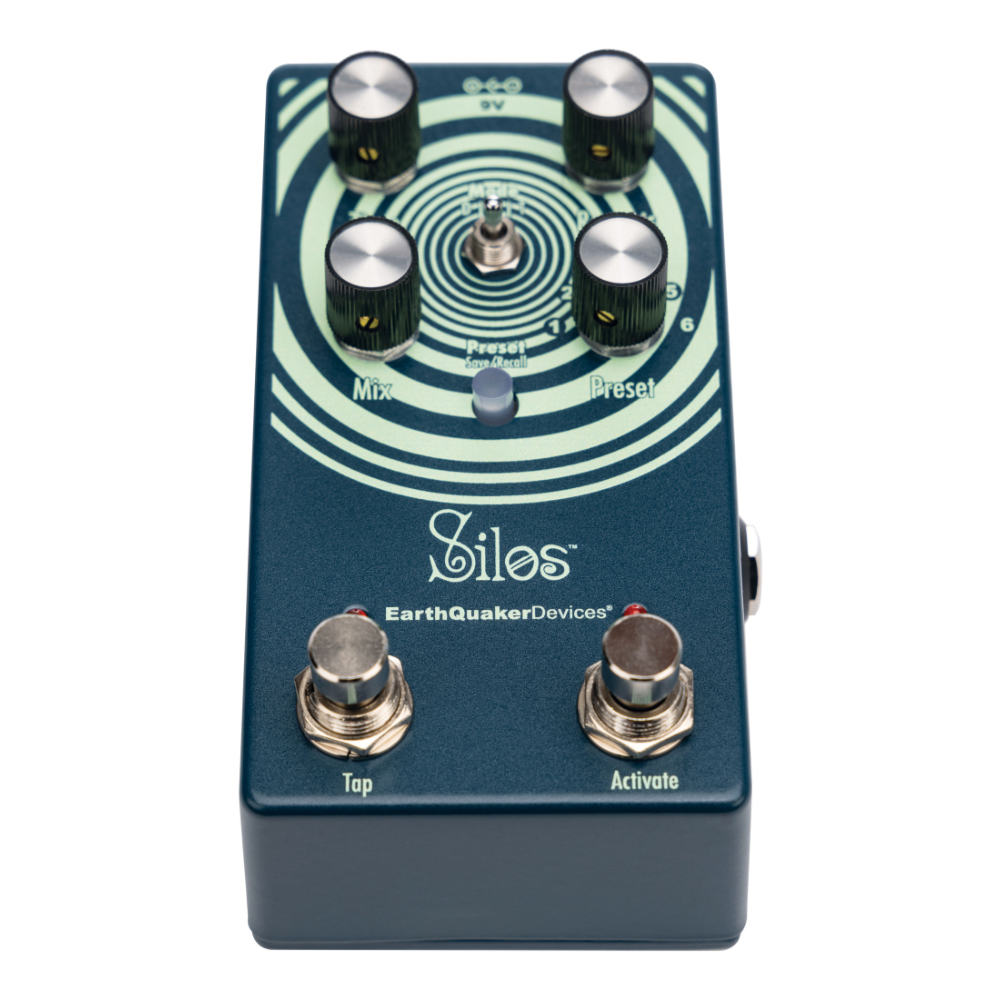 EarthQuaker Devices アースクエイカーデバイセス EQD Silos サイロス マルチジェネレーションディレイ ギターエフェクター フロント画像