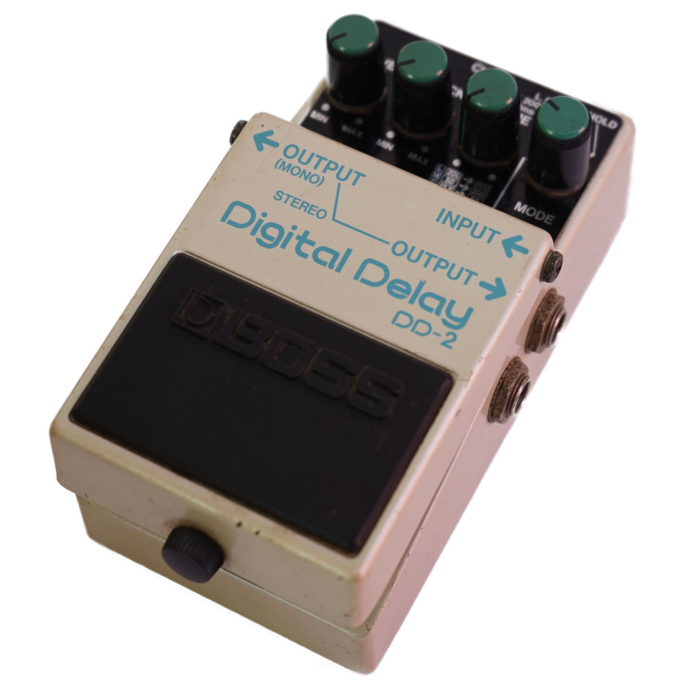 【中古】 デジタルディレイ エフェクター BOSS DD-2 Digital Delay Made in JAPAN ギターエフェクター