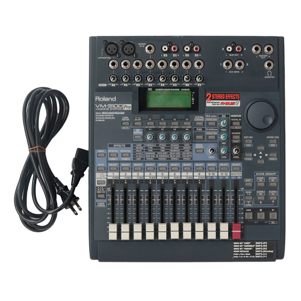 【中古】 デジタルミキサー ローランド ROLAND VM-3100 Pro 12チャンネルデジタルミキサー