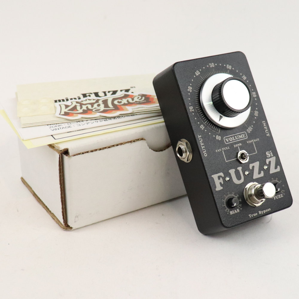 【中古】 ファズ エフェクター KING TONE GUITAR miniFUZZ Si ギターエフェクター