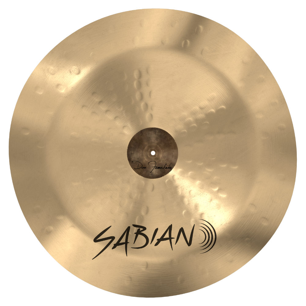 SABIAN セイビアン HHX Dominator Chinese HHX-20DMC HHX Dominator 20インチ チャイナシンバル 本体画像 裏