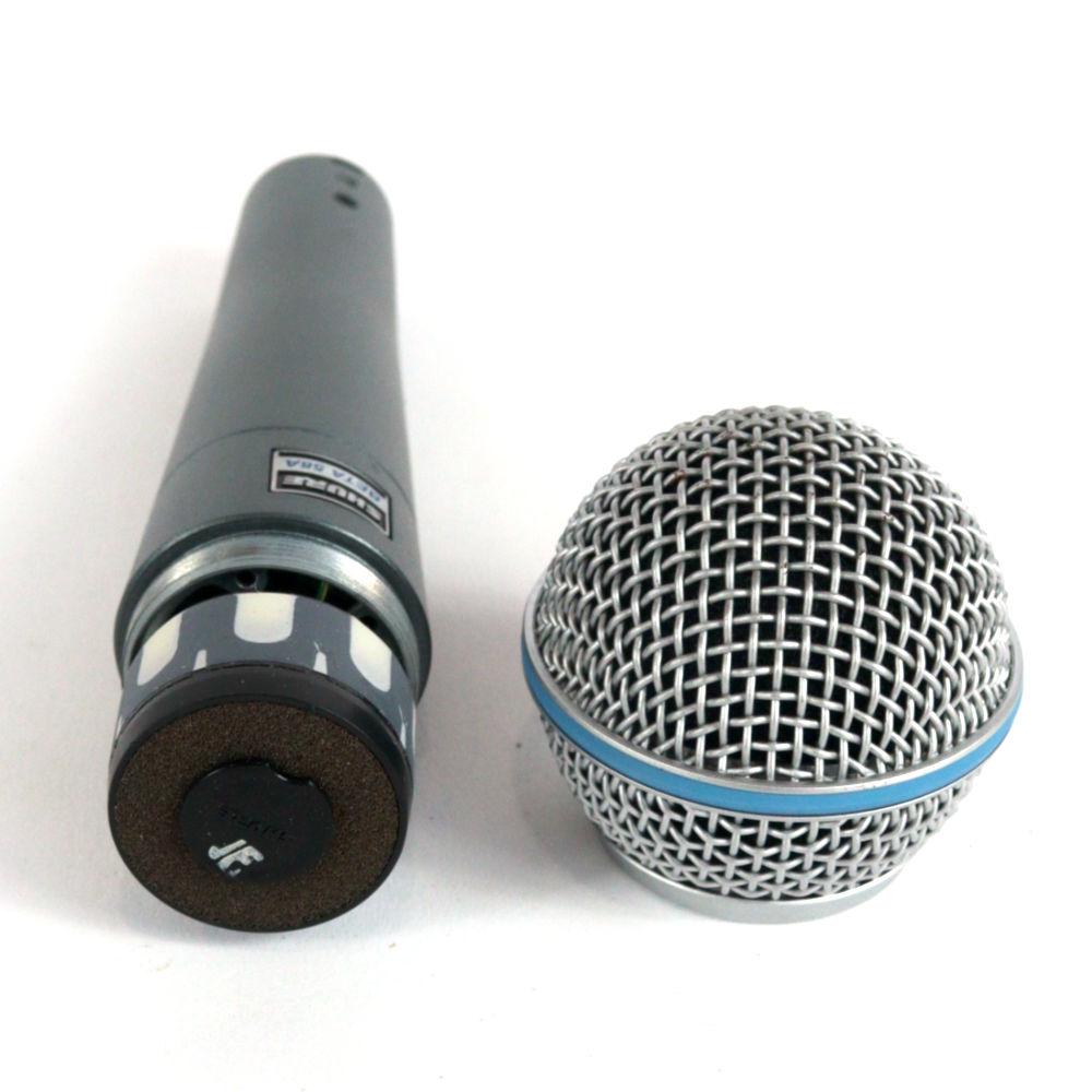 【中古】 マイク ダイナミックマイク シュアー SHURE BETA58A シュア マイクロフォン ベータゴッパ カプセル、グリル