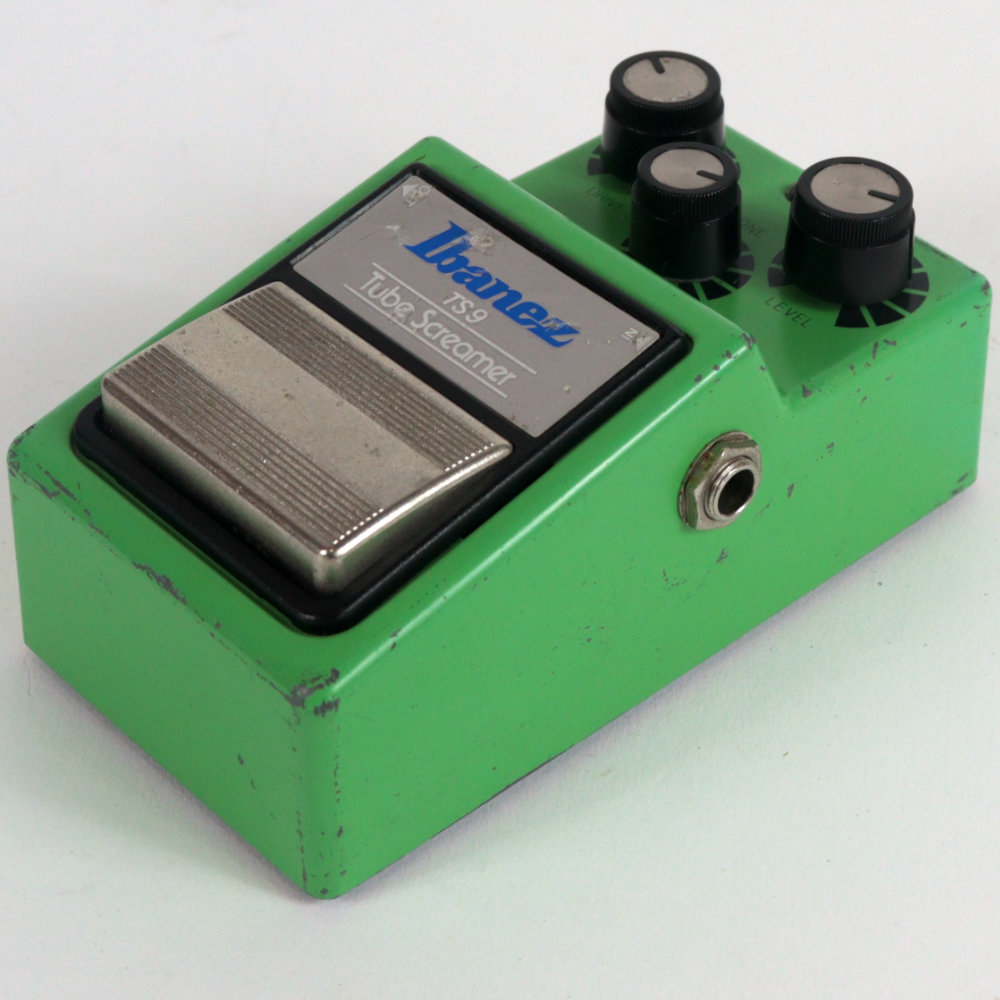 【中古】 オーバードライブ エフェクター IBANEZ TS9 Tube Screamer チューブスクリーマー ギターエフェクター TS-9 全体