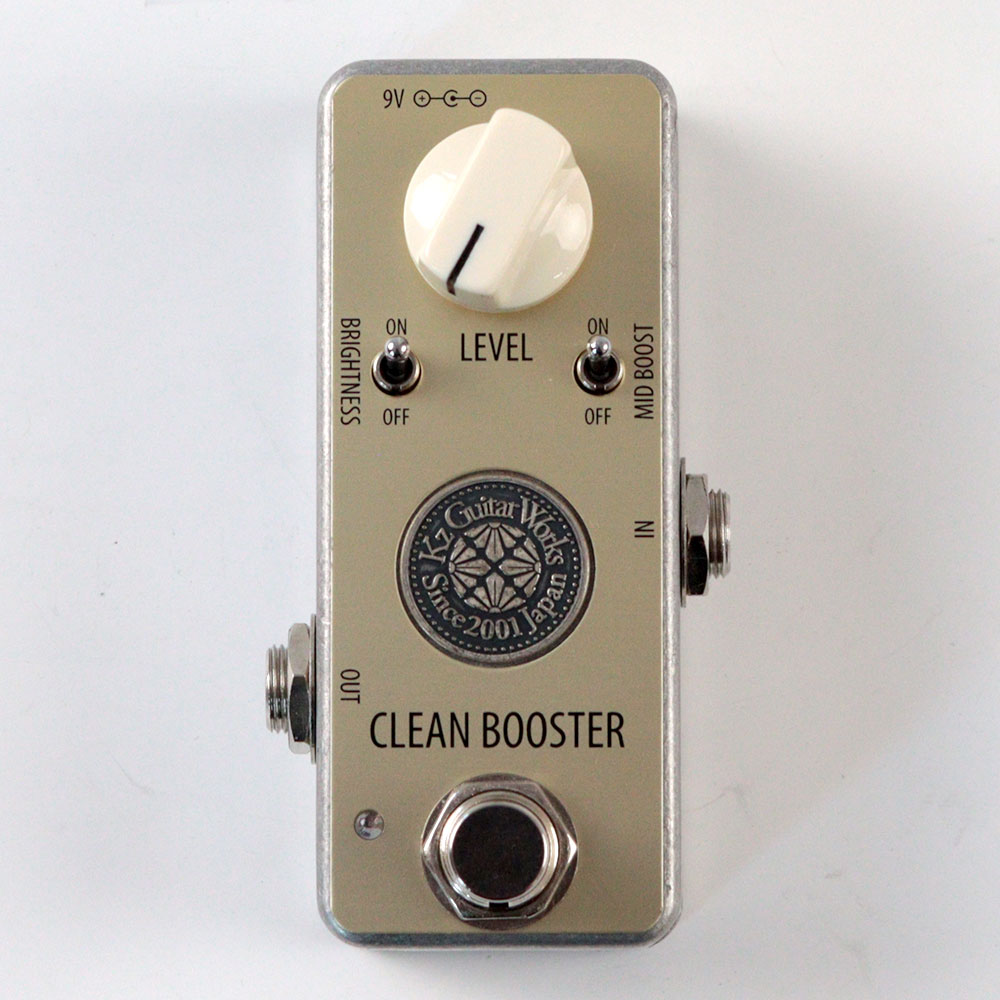 【中古】 ブースター エフェクター Kz Guitar Works Kz CLEAN BOOSTER ギターエフェクター 正面