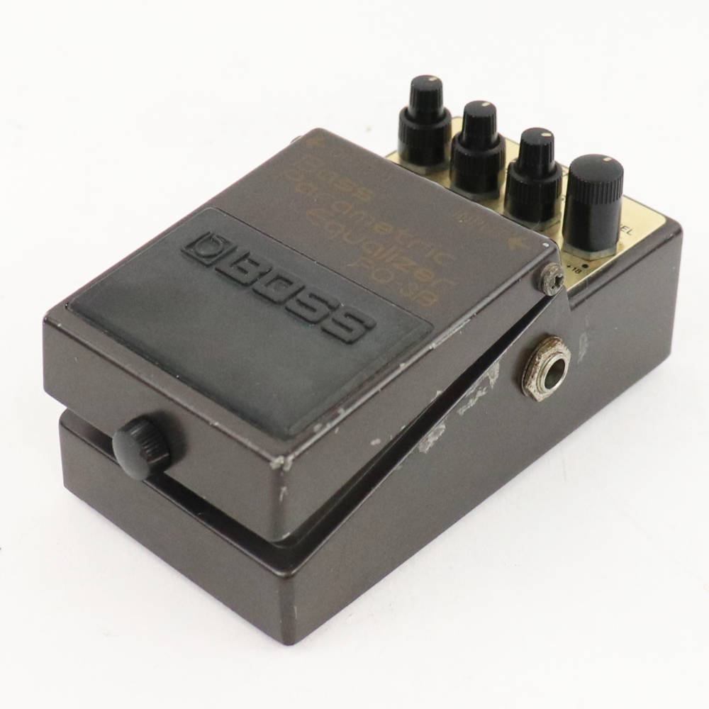 【中古】ベース パラメトリックイコライザー エフェクター BOSS PQ-3B Bass Parametric Equalizer ボス パライコ ベースエフェクター 右サイド