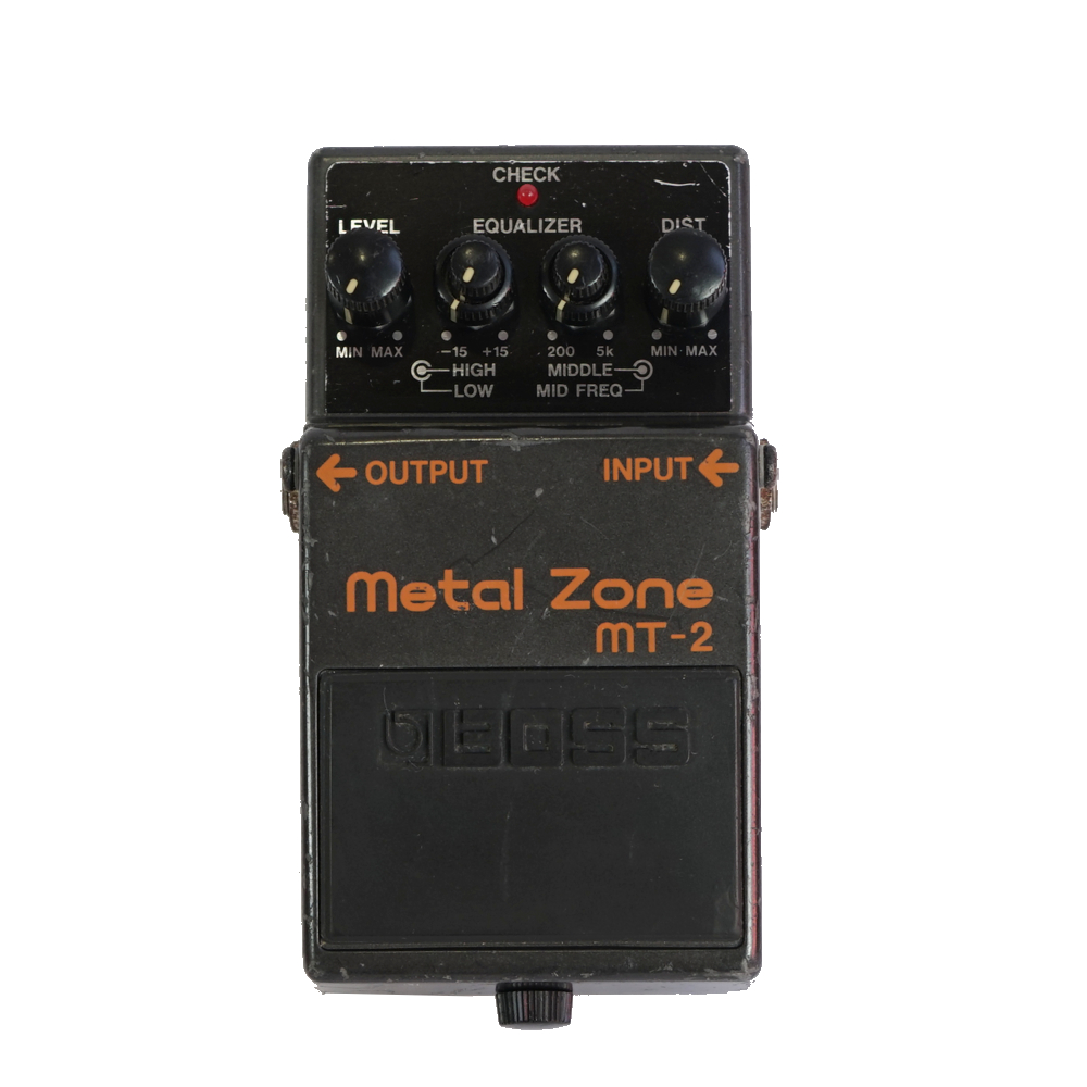 【中古】メタルゾーン エフェクター BOSS MT-2 Metal Zone ボス ギターエフェクター