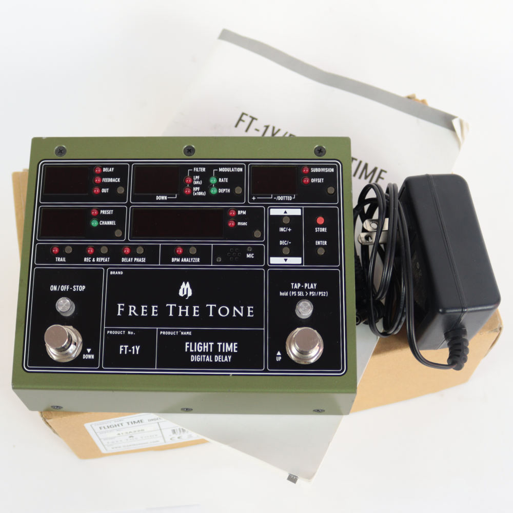 【中古】 デジタルディレイ FREE THE TONE FT-1Y FLIGHT TIME