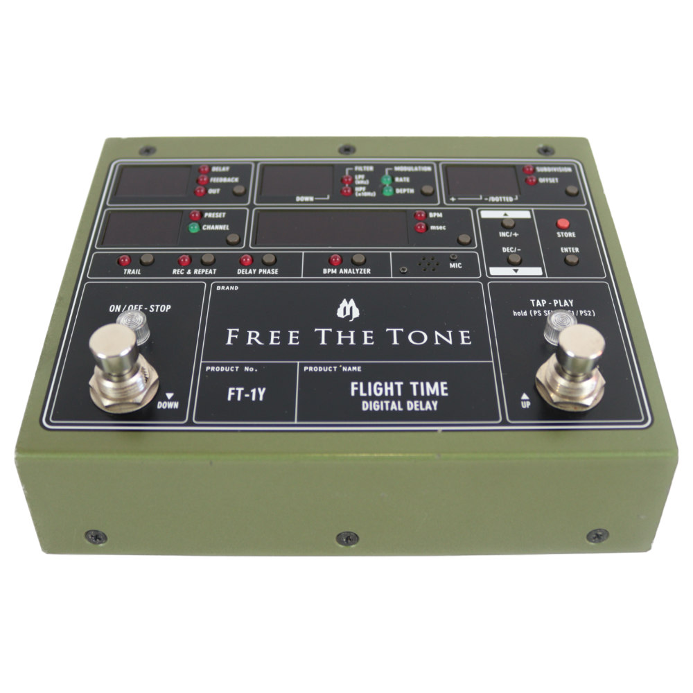 【中古】 デジタルディレイ FREE THE TONE FT-1Y FLIGHT TIME 本体画像