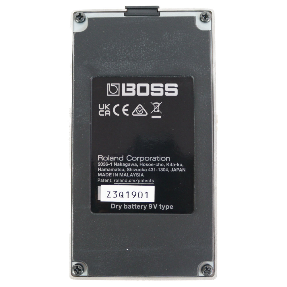 【中古】 ディストーション エフェクター BOSS ボス DS-1-B50A ディストーション ギターエフェクター BOSSブランド設立50周年記念モデル 本体画像 裏