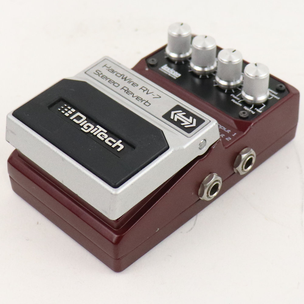 【中古】 リバーブ エフェクター DigiTech HardWire RV-7 Stereo Reverb デジテック ギターエフェクター 全体