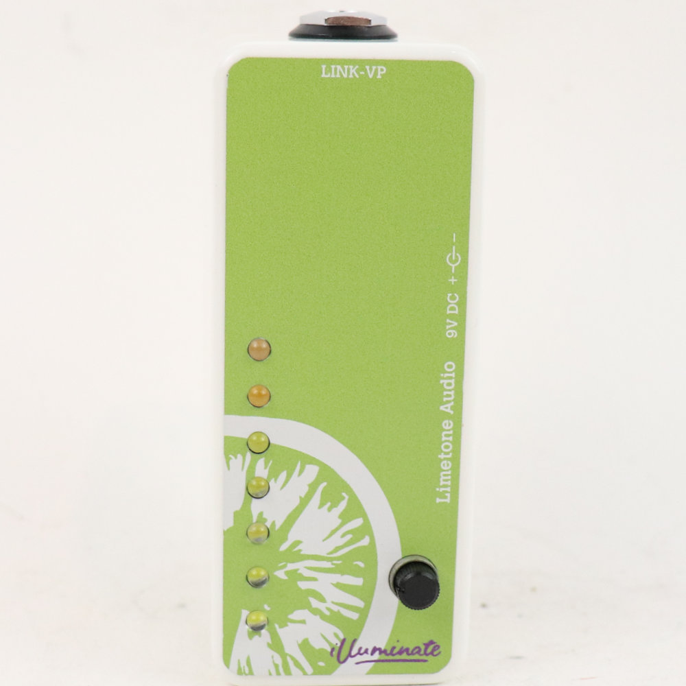 【中古】 ボリュームペダルインジケーター Limeton Audio Illuminate box mini 正面