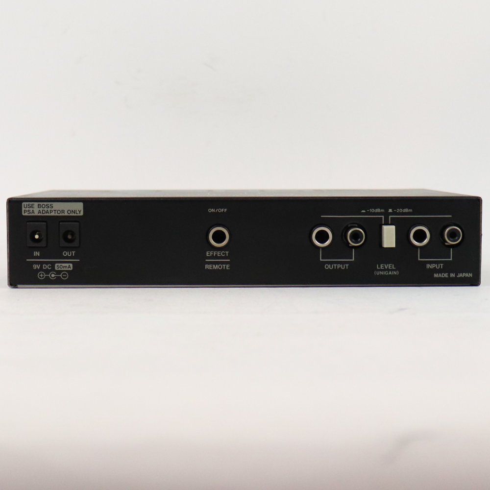 【中古】 グラフィックイコライザー ハーフラック BOSS RGE-10 GRAPHIC EQUALIZER グライコ 裏面