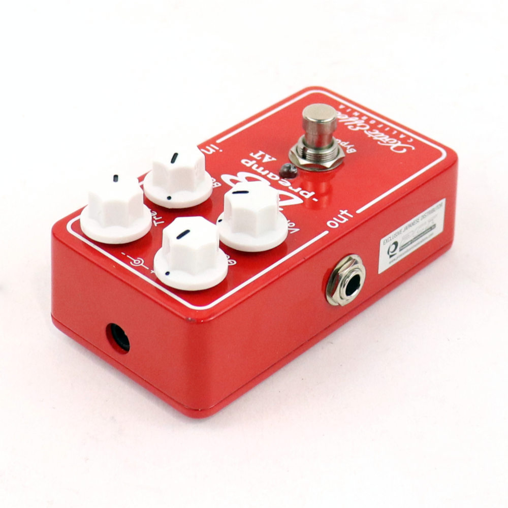 【中古】 ブースター オーバードライブ Xotic BB PREAMP AT Andy Timmons Signature Edition アンディー・ティモンズ リア斜めアングル画像