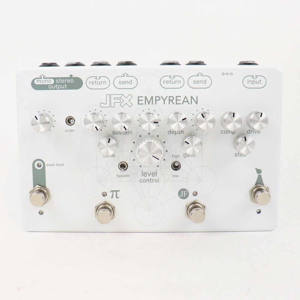 【中古】 JFX Pedals ジェイエフエックスペダルズ Empyrean ファズ ブースター ギターマルチエフェクター 表面画像