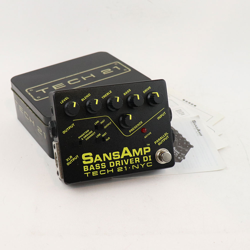 中古】サンズアンプ ベースドライバーDI TECH21 SansAmp BASS DRIVER DI 旧仕様 ベース用DI プリアンプ([USED] ベースドライバーDI  サンズアンプ) | web総合楽器店 chuya-online.com