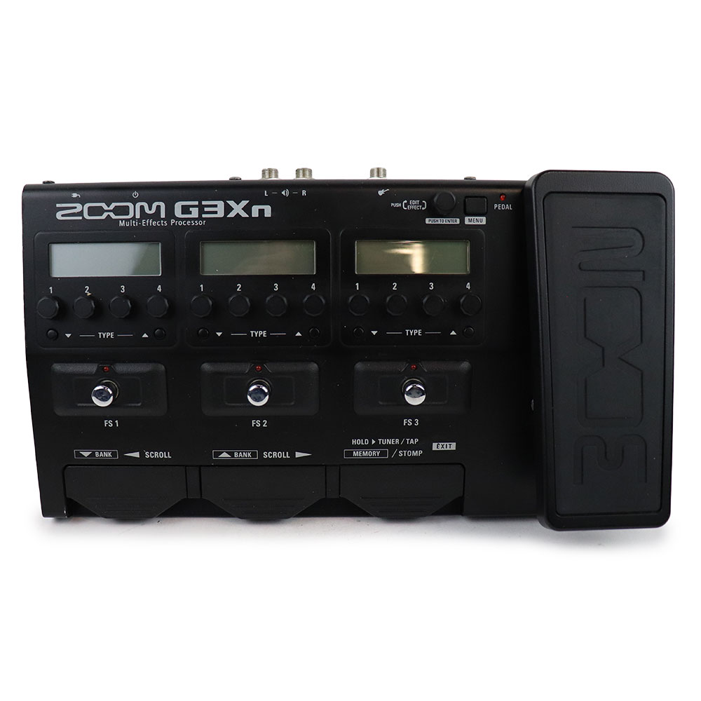 中古】 マルチエフェクター ズーム ZOOM G3Xn エクスプレッションペダル付き([USED]  エフェクトとストンプボックス感覚の直感的な使い勝手) | web総合楽器店 chuya-online.com