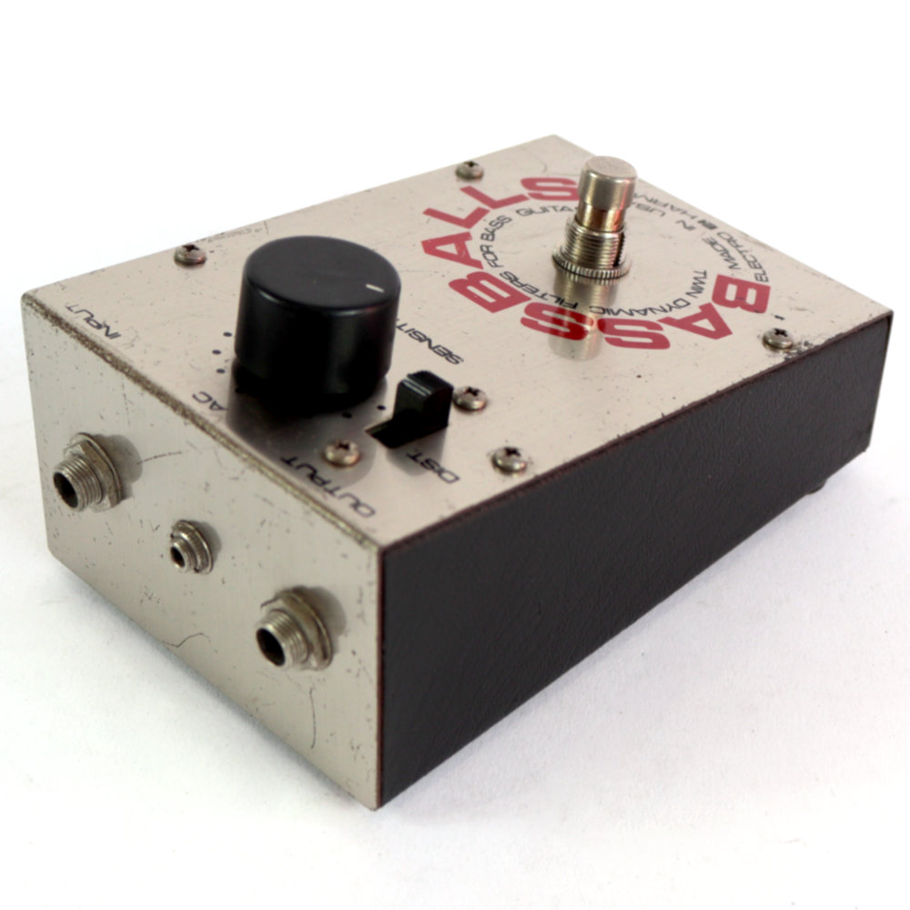 【中古】 ELECTRO-HARMONIX BASSBALLS 1980年製 フィルター ベースエフェクター- 左サイド