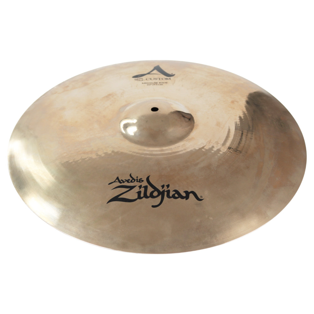 【中古】ZILDJIAN ジルジャン A CUSTOM MEDIUM RIDE 20インチ ライドシンバル