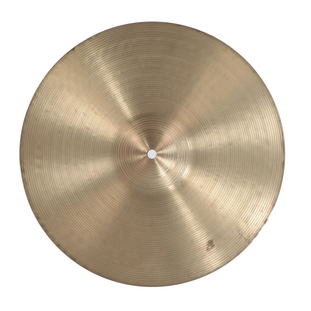 【中古】 ZILDJIAN A Zildjian NEW BEAT HIHAT 14インチ ハイハットシンバル ペア トップ 裏面