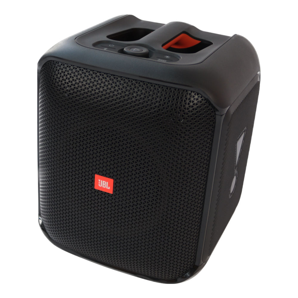 【中古】 ポータブルオーディオスピーカー JBL Partybox Encore Essential ワイヤレスパーティスピーカー 本体画像 斜め 