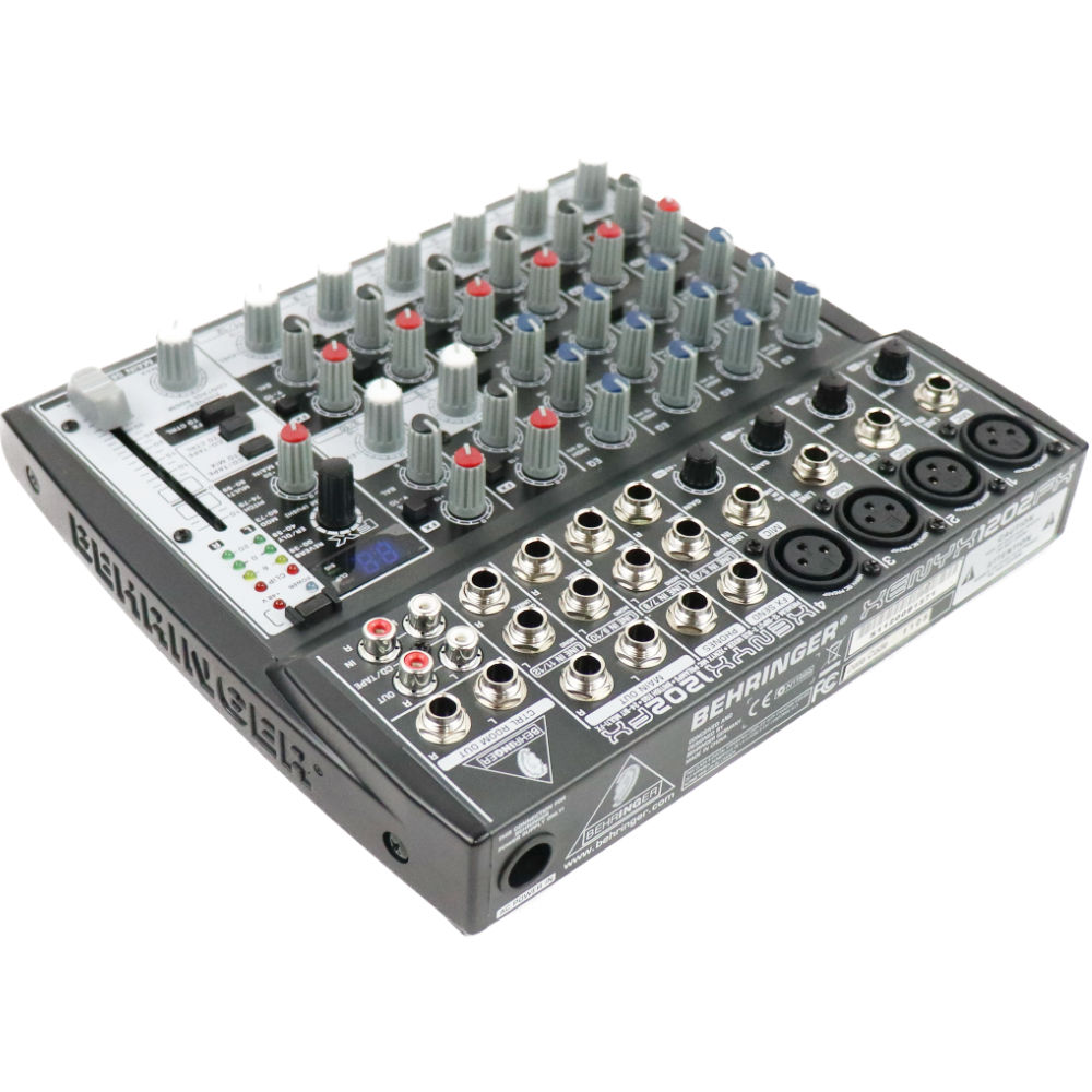 【中古】 PAミキサー BEHRINGER XENYX1202FX 12ch入力アナログミキサー