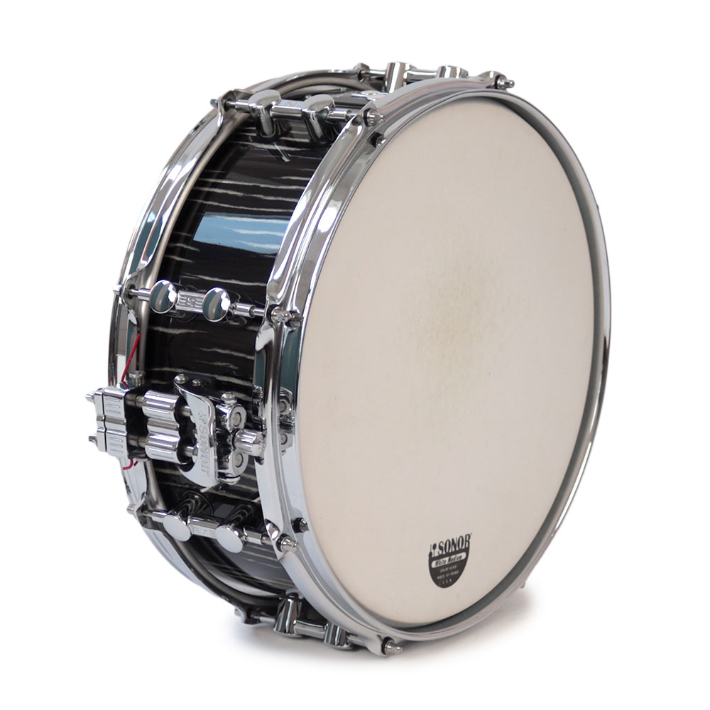 【中古】 スネアドラム SONOR ソナー ProLite PL-1305SDW EBS 13インチ メイプルシェル 全体