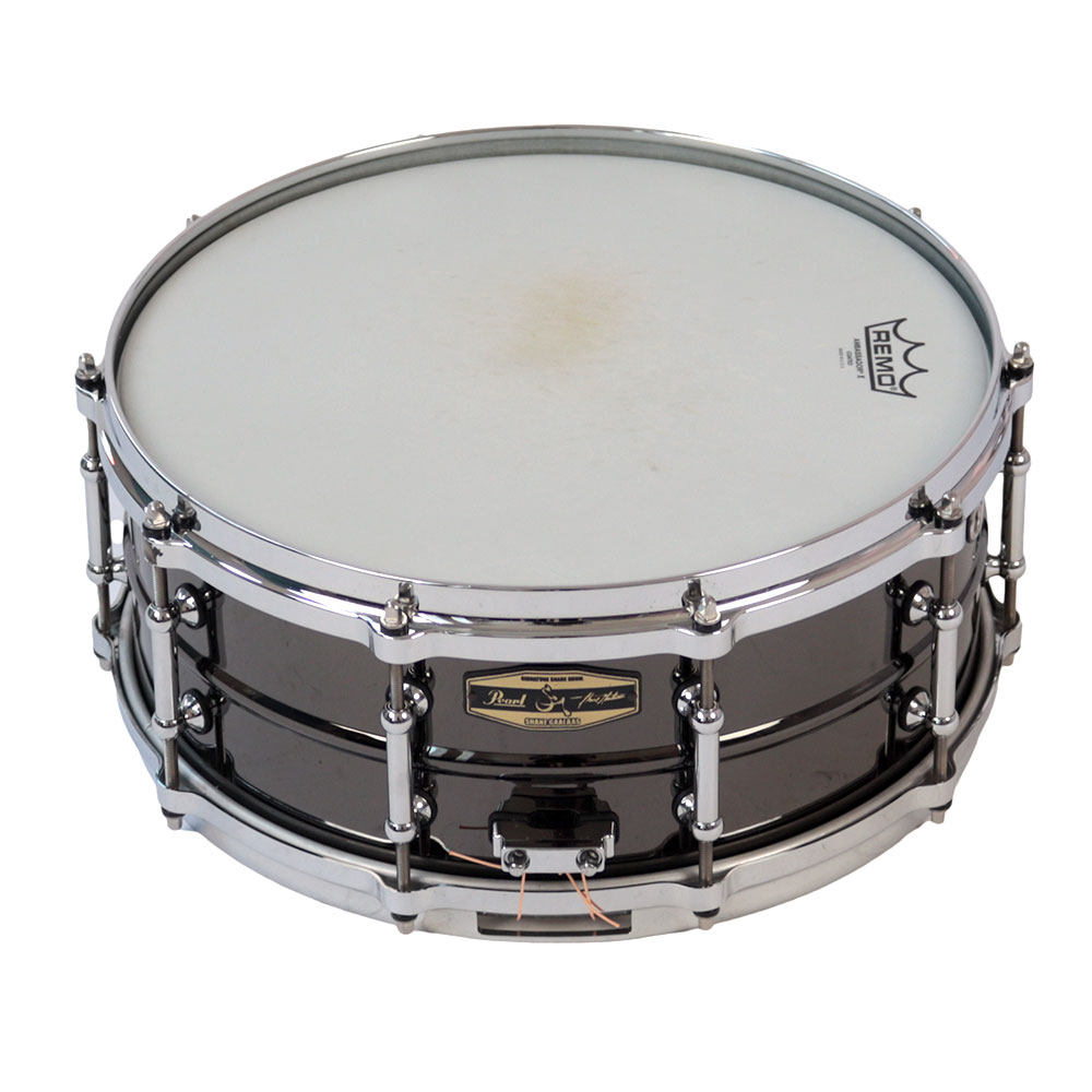 【中古】 スネアドラム Pearl SG1460 Shane Gaalaas 14インチX6インチ Signature Snare Drum 全体