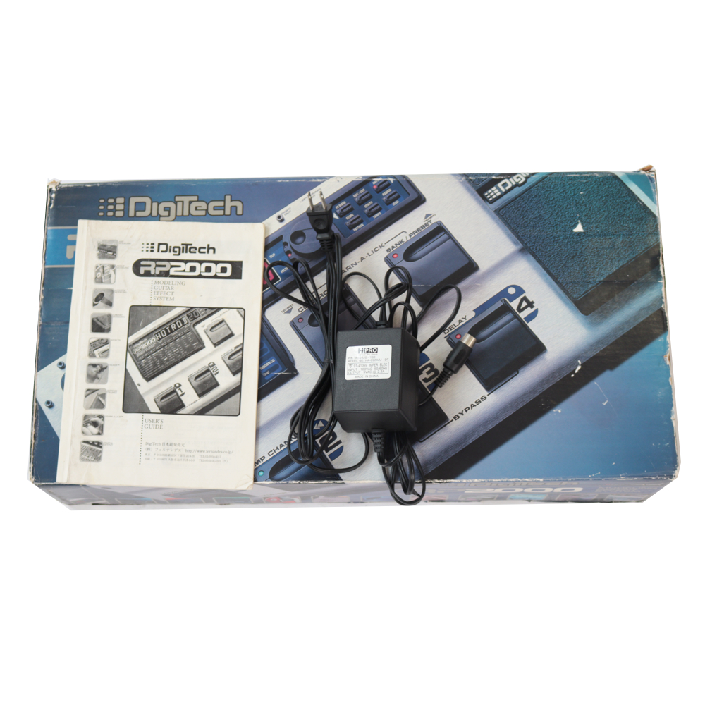 【中古】 マルチエフェクター DIGITECH RP2000 付属品画像