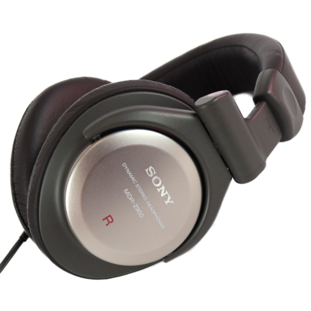 【中古】 ヘッドホン ソニー SONY MDR-Z900 モニターヘッドホン 密閉型 右サイド