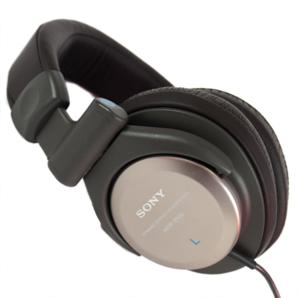 【中古】 ヘッドホン ソニー SONY MDR-Z900 モニターヘッドホン 密閉型 左サイド