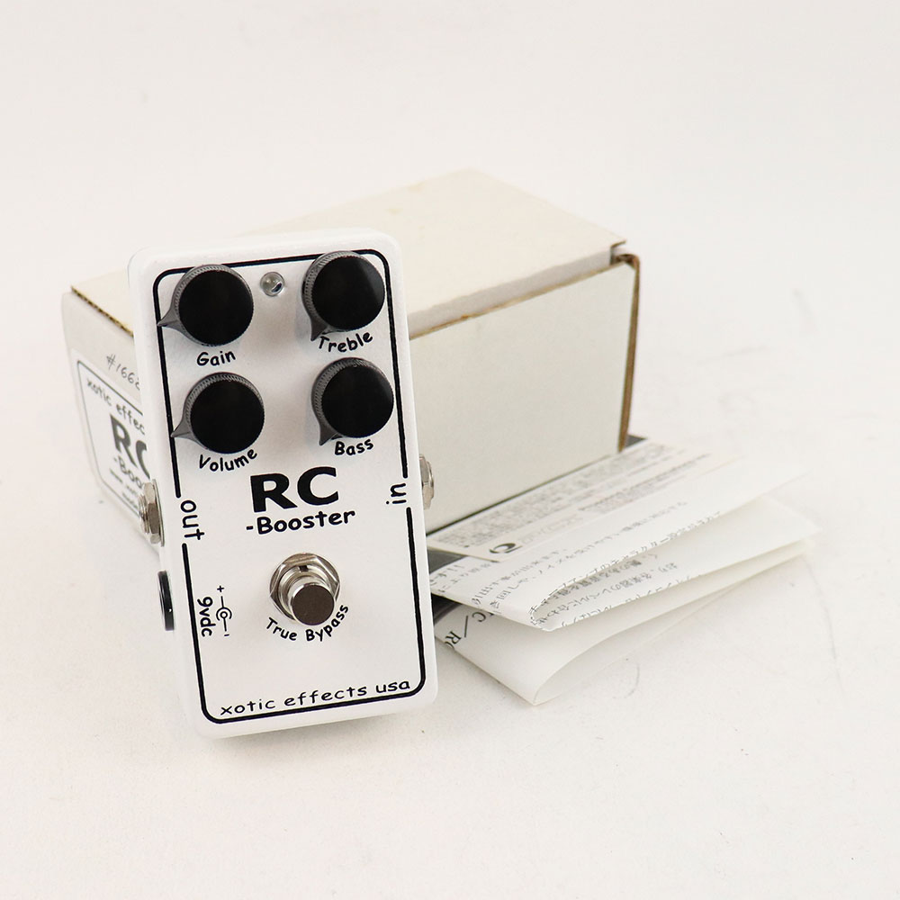 中古】 ブースター エフェクター Xotic RC Booster エキゾチック ギターエフェクター([USED] エキゾチック RCブースター) |  web総合楽器店 chuya-online.com