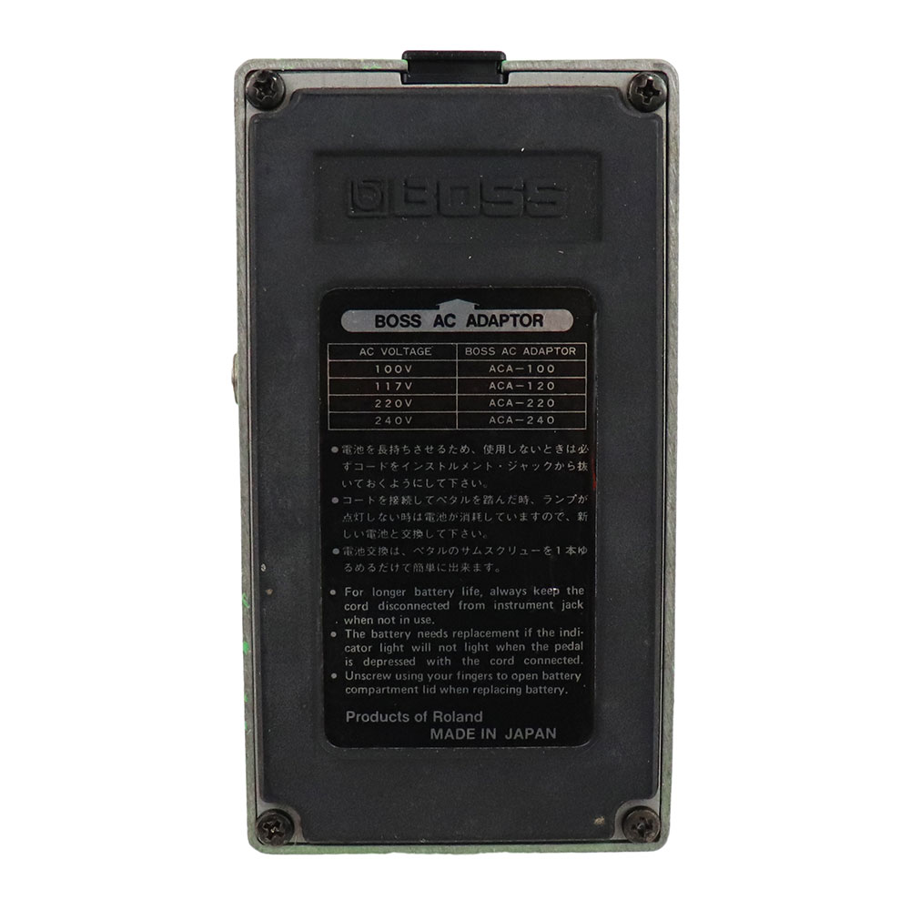 【中古】フェイザー エフェクター BOSS PH-1r Phaser Made in Japan ギターエフェクター 裏面