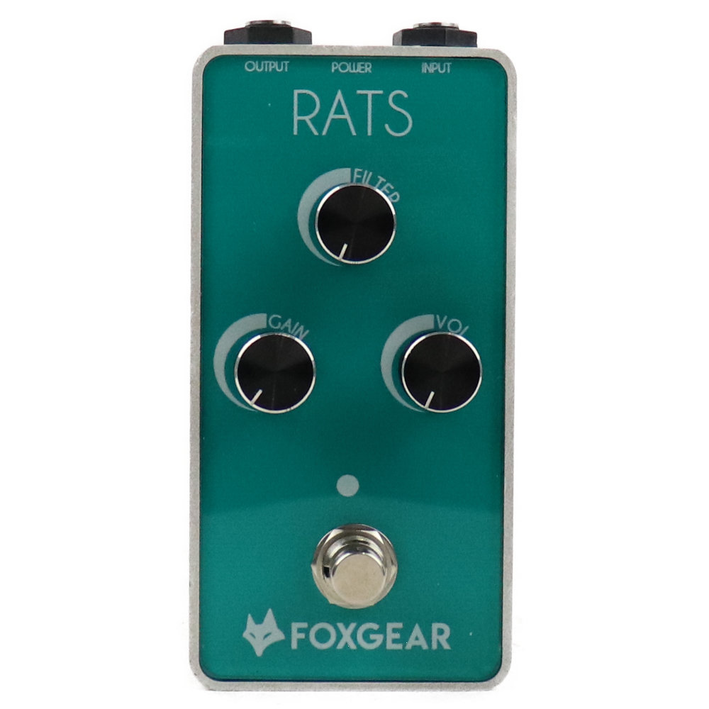 【中古】 ディストーション フォックスギア FOXGEAR Rats ギターエフェクター